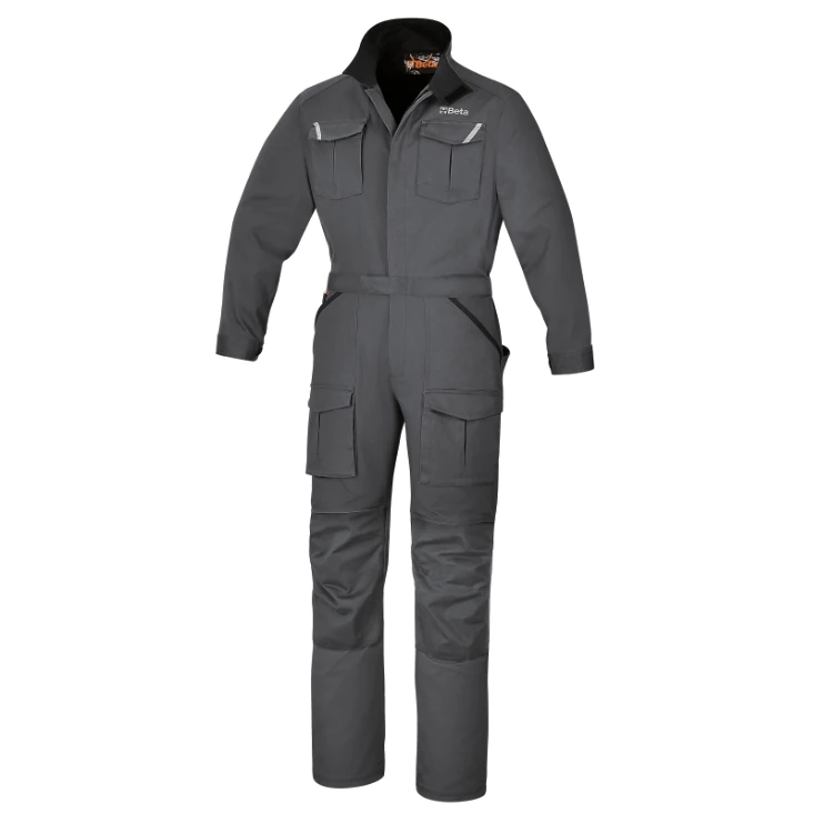 [079350403] Beta 7935MG tuta da lavoro in 97% cotone 3% tessuto elasticizzato, 220 g/m², grigio