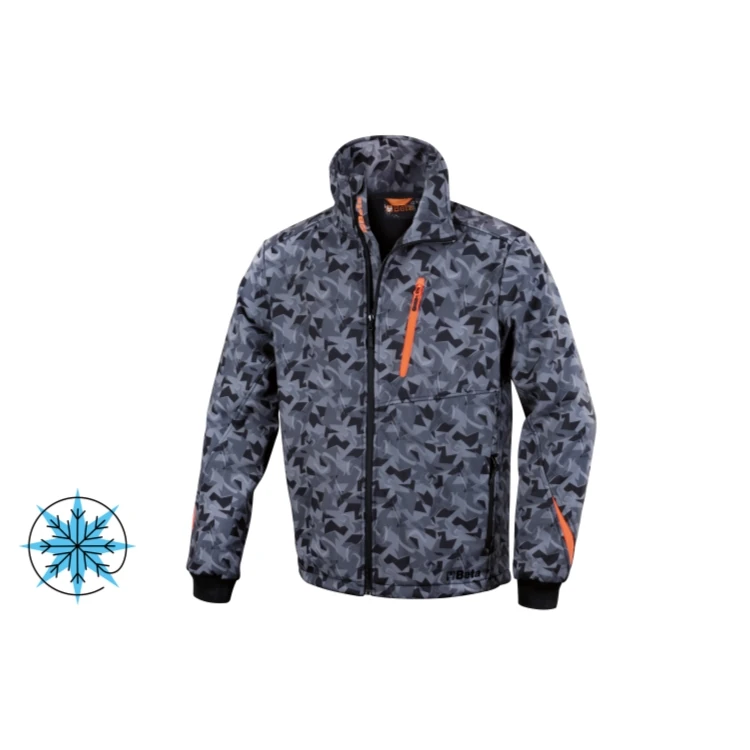 [076580106] Beta 7658CM gilet da lavoro in 97% cotone 3% tessuto elasticizzato, 220 g/m², grigio
