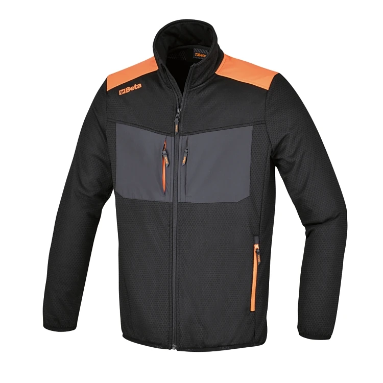 [075640006] Beta 7563N bomber da lavoro multitasche in 100% poliestere, imbottitura in 100% poliestere 120 g nero