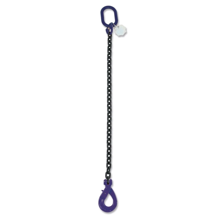 Beta 8091SL/G10 pendenti per sollevamento catena a 1 braccio, gancio Self-Locking grado 10