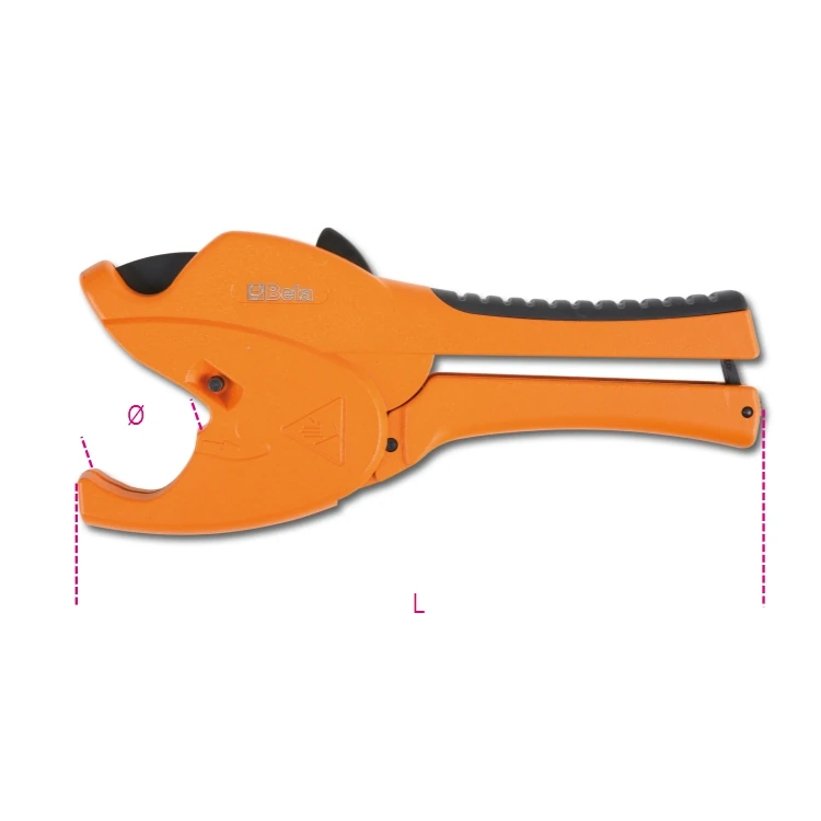 Beta 342P cesoia a cricchetto in lega di magnesio per tubi in materiale plastico