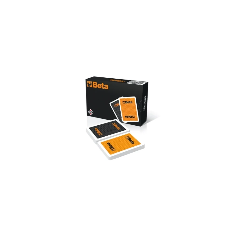 [095260001] Beta 9526RMN set 2 mazzi di 55 carte ramino Modiano®