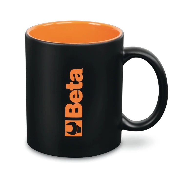 [095270030] Beta 9527T tazza in ceramica nera con logo BETA laserato