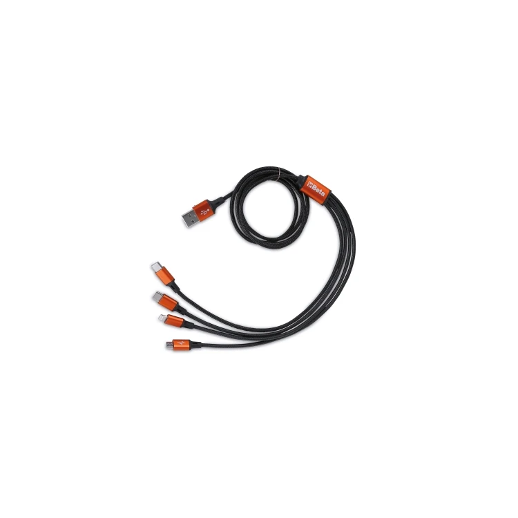 [095490042] Beta 9549CR multicavo di ricarica 4 in 1, in nylon intrecciato, con carica rapida