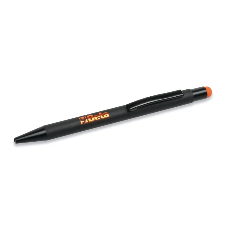 [095920010] Beta 9592AC penna in alluminio nero con gommino touch screen Fornita in astuccio singolo