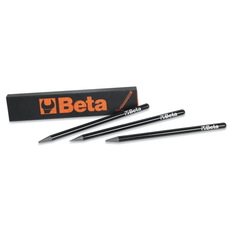 Beta 9592MG/3 astuccio da tre matite nere in full grafite