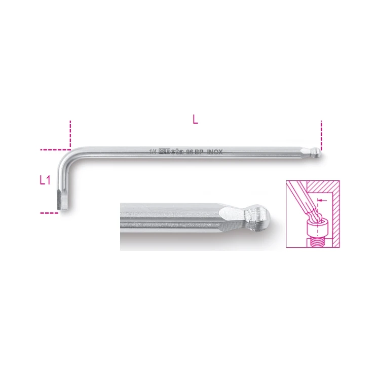 Beta utensile — 96BPINOX-AS 1/8