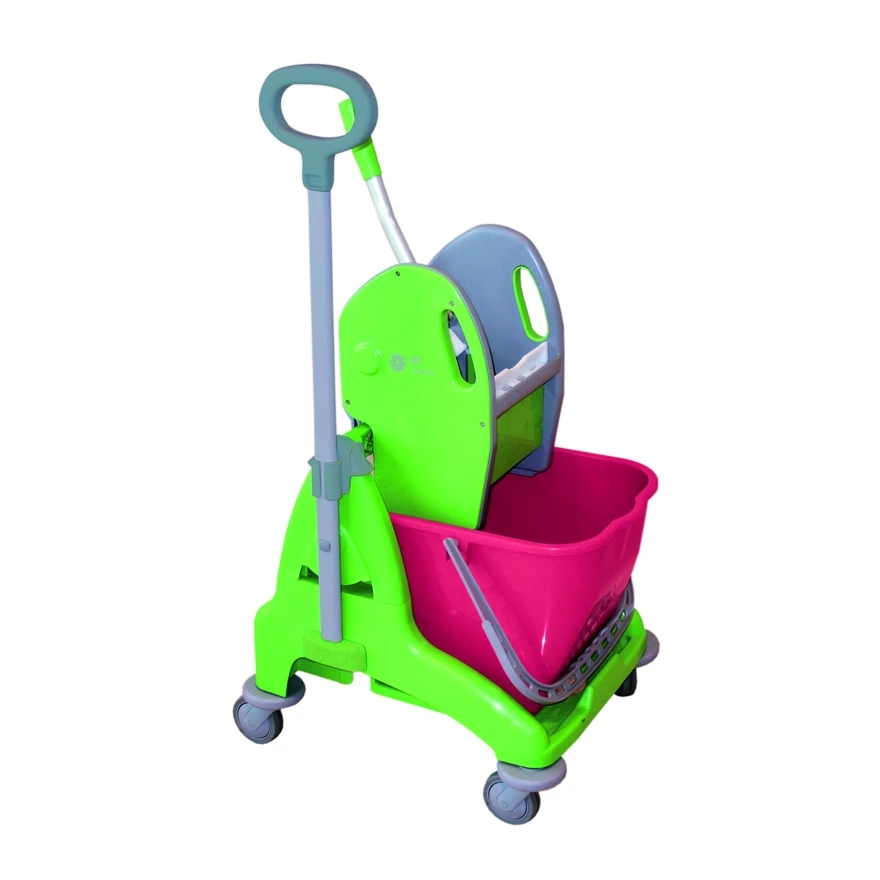 [CARR00506 - IP10] IPC Carrello Tris3P 15 l Arancione Con Maniglia Di Spinta Laterale Senza Supporto Sacco