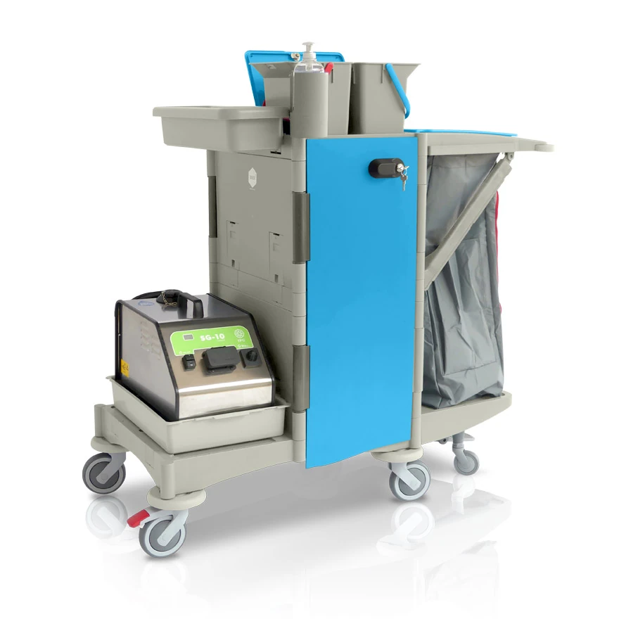 [CARR03171] IPC CLEANING TROLLEY PT 04 CARRELLO ASSEMBLATO