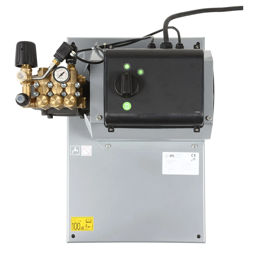 [PPEL40079] IPC MLC-C 30-100 Bar/3-10 Mpa Pompa IPC con pistoni in ceramica e testata in ottone 4 Poli monofase DTS