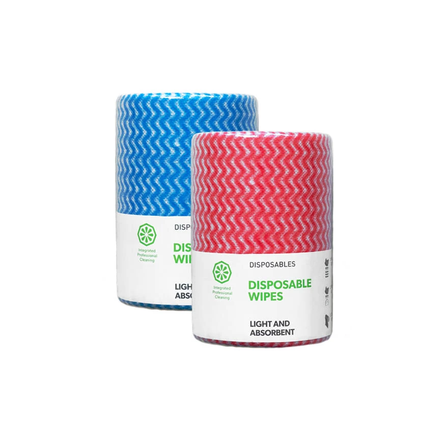 IPC Disposable Wipes Rotolo, Rosso