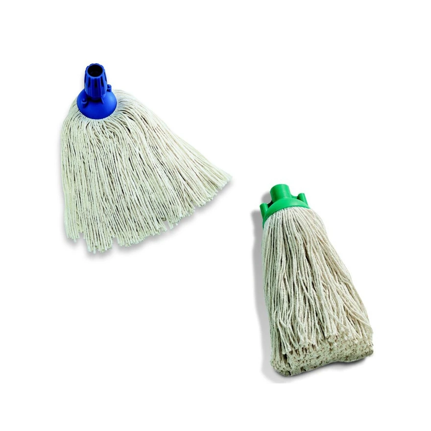 IPC Mop Socket In Cotone A Filo Fine Con Connettore A Vite Blu 220 g