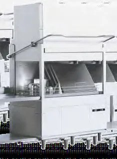 [AA21502] Lamber PT1500/L-dy — Lavapentole - 2 Pompe lavaggio INOX - Pompa RISCIACQUO / Doppio Boiler 6+6 kW