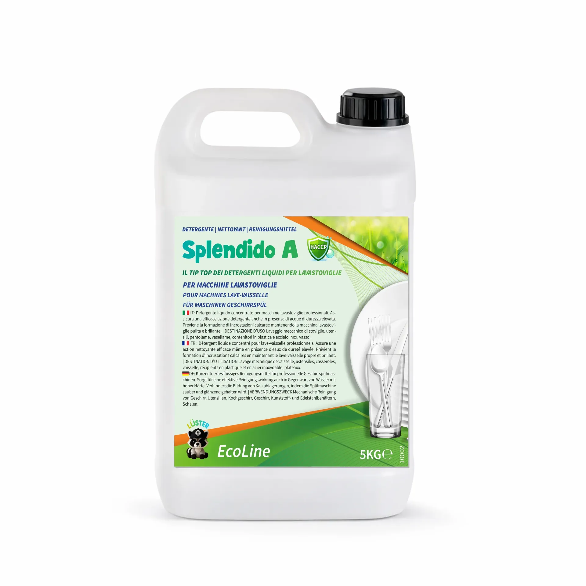 [10002] Splendido A Det. per Lavastoviglie M/D 5 kg
