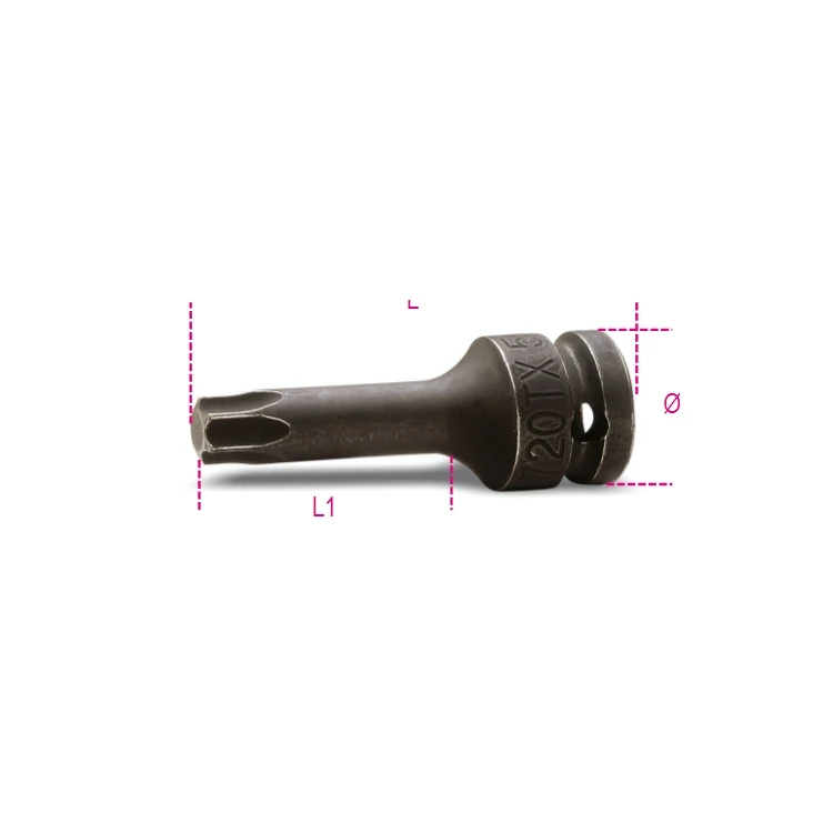 Beta 720TX chiavi a bussola maschio Macchina per viti con impronta Torx® L