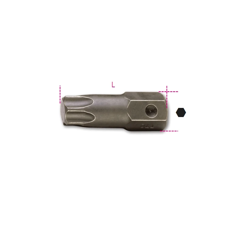 Beta 727/ES16TX inserti Macchina maschio per viti con impronta Torx®, attacco 16 mm