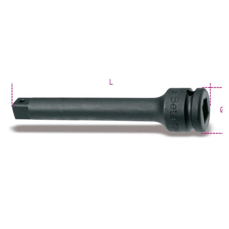 Beta prolunga Macchina con attacchi quadri maschio e femmina 3/4"