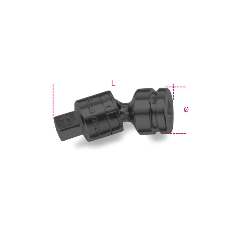 [007280830] Beta snodo Macchina con attacchi quadri maschio e femmina 3/4”