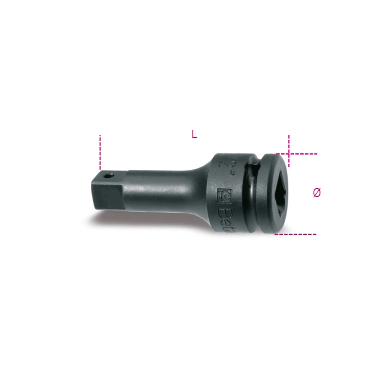 Beta 729/21 prolunga Macchina con attacchi quadri maschio e femmina 1"
