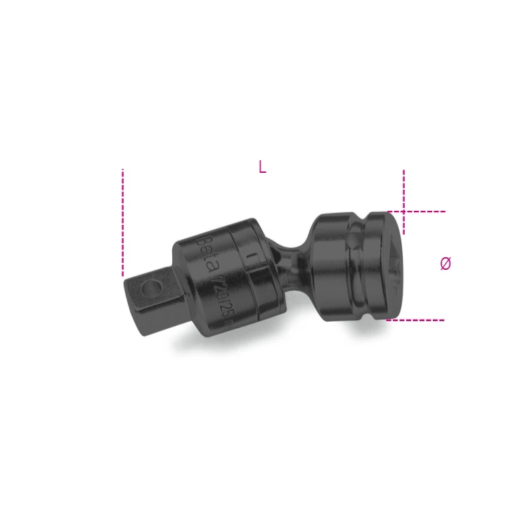 [007290830] Beta 729/25 snodo Macchina con attacchi quadri maschio e femmina 1”