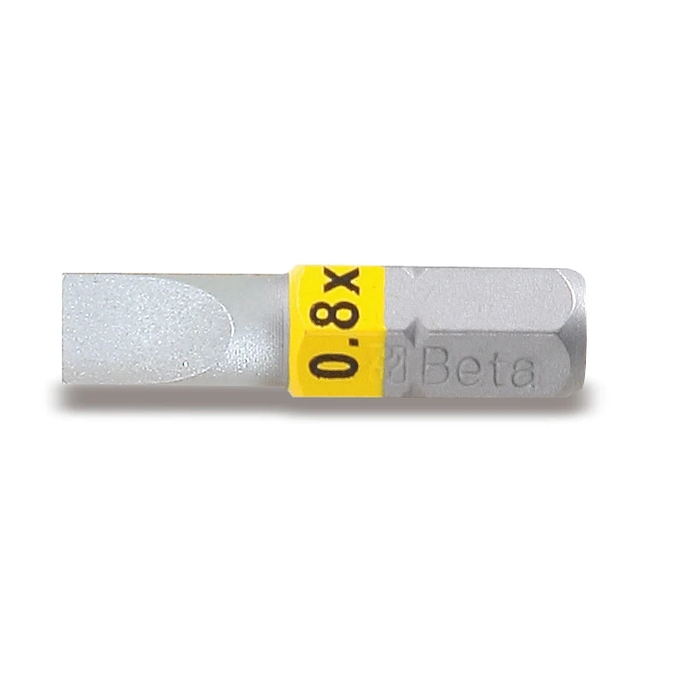 [008600025] Beta 860LP inserti colorati per avvitatori per viti a testa con intaglio
