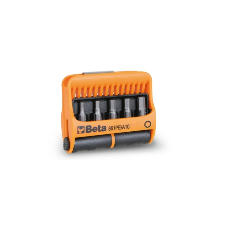 Beta 861PE/A10 10 inserti con portainserti magnetico in astuccio tascabile