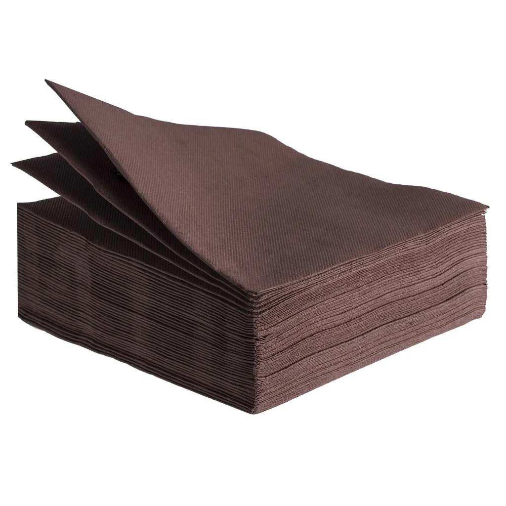 [82991000] Tovagliolo 38x38 Cioccolata pz 1200 star