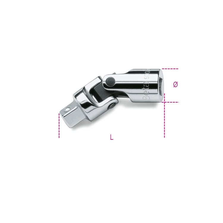 [009000830] Beta 900/25 snodo a mano con attacchi quadri maschio e femmina 1/4”