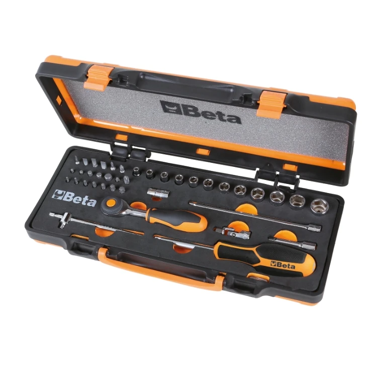 Beta 900/C12MR 13 chiavi a bussola a mano esagonali e 5 accessori