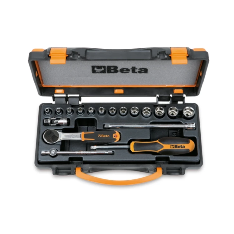 Beta 900/C13-5 13 chiavi a bussola a mano esagonali e 5 accessori