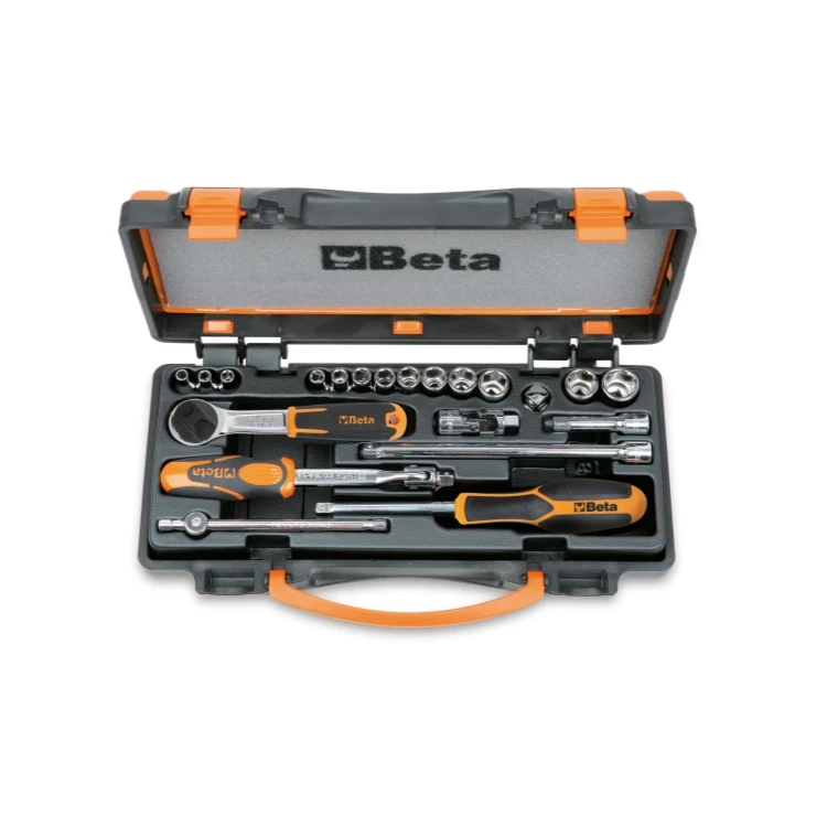 Beta 900/C13-8 13 chiavi a bussola a mano esagonali e 8 accessori