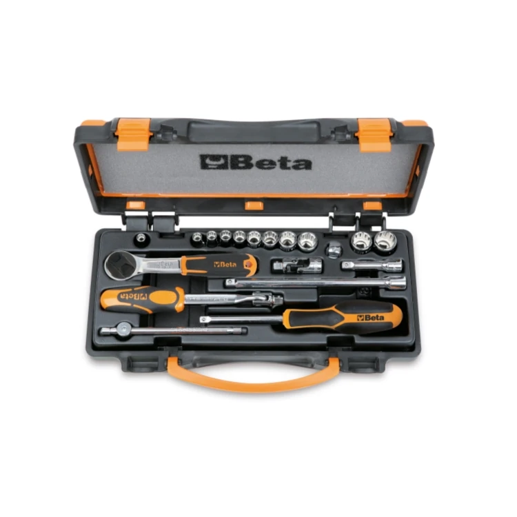 Beta 900MB/C19 11 chiavi a bussola a mano poligonali e 8 accessori