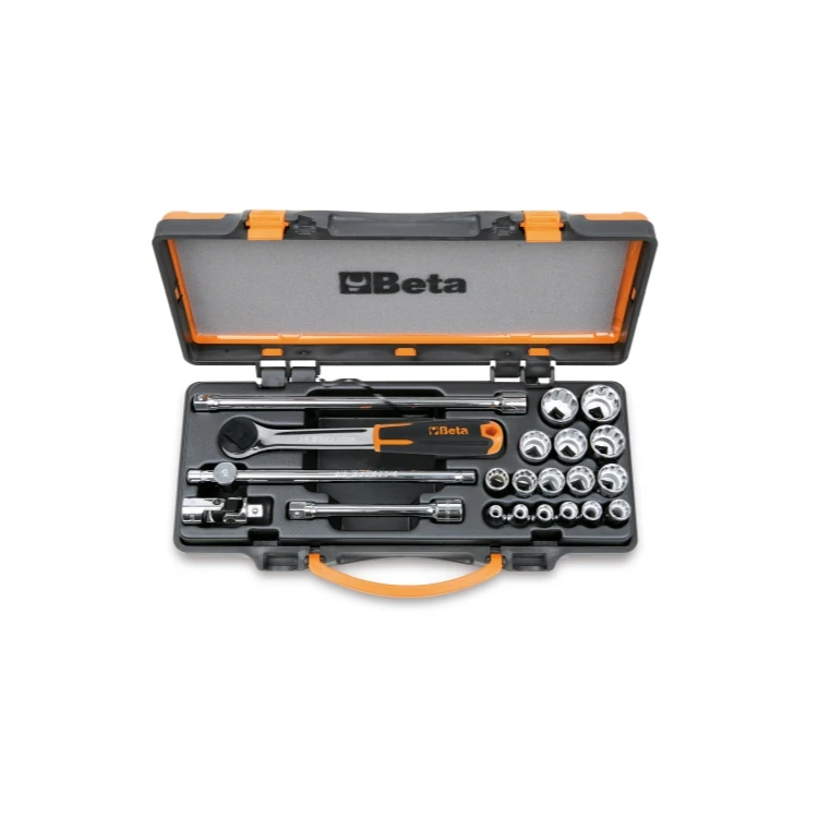 Beta 910B/C16... 16 chiavi a bussola a mano poligonali e 5 accessori