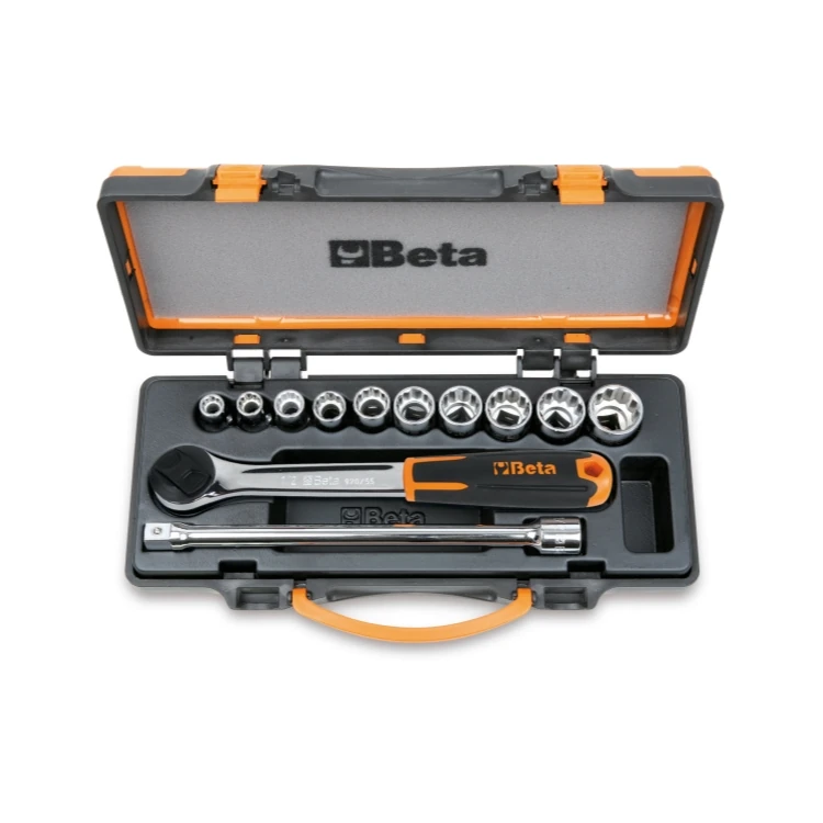 [009200919] Beta 920AS/C10 10 chiavi a bussola a mano poligonali e 2 accessori