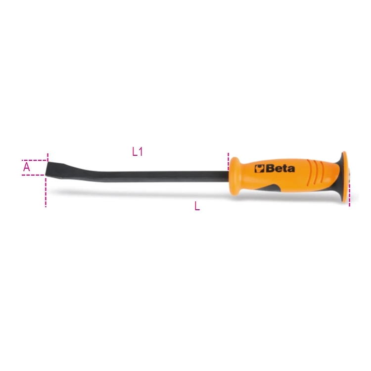 Beta 965 leve con estremità piatta curva