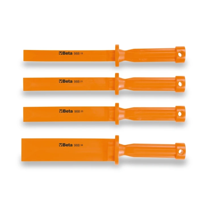 Beta 988/K4 serie di 4 scalpelli in plastica anti graffio