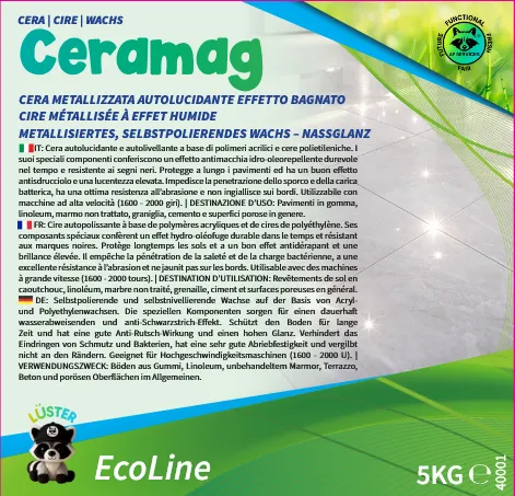 [40001] CeraMag Cera Metallizzata Autolucidante Effetto Bagnato 5kg