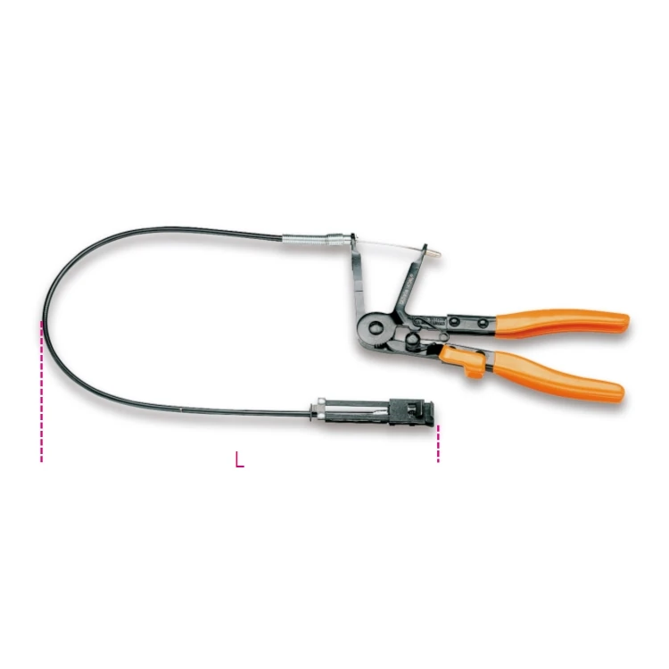 Beta 1472AU/P pinza automatica con prolunga per anelli stringitubo