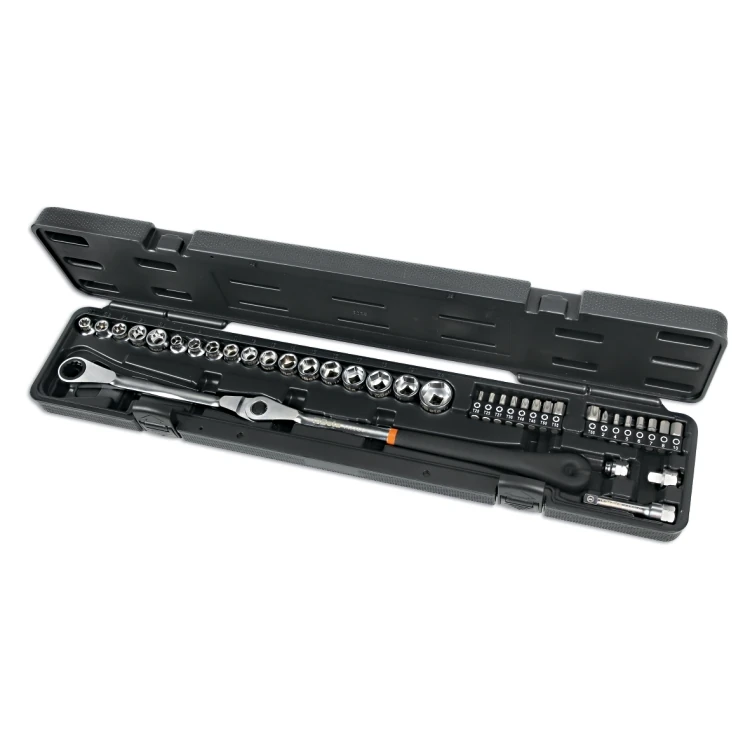 Beta 1477/C38 kit chiave a cricchetto orientabile con bussole ribassate per tendicinghia