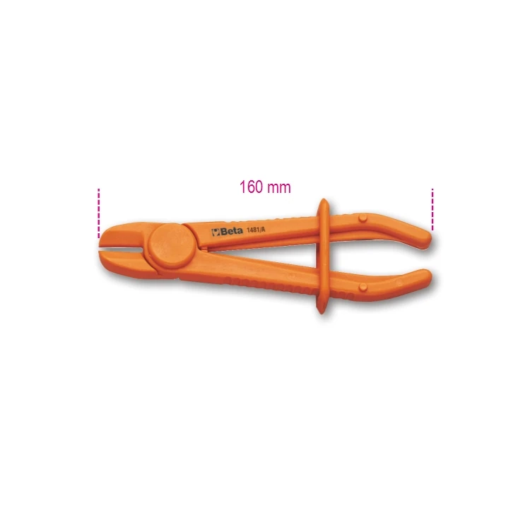 Beta 1481PL/A pinza in plastica per occlusione tubi e manicotti