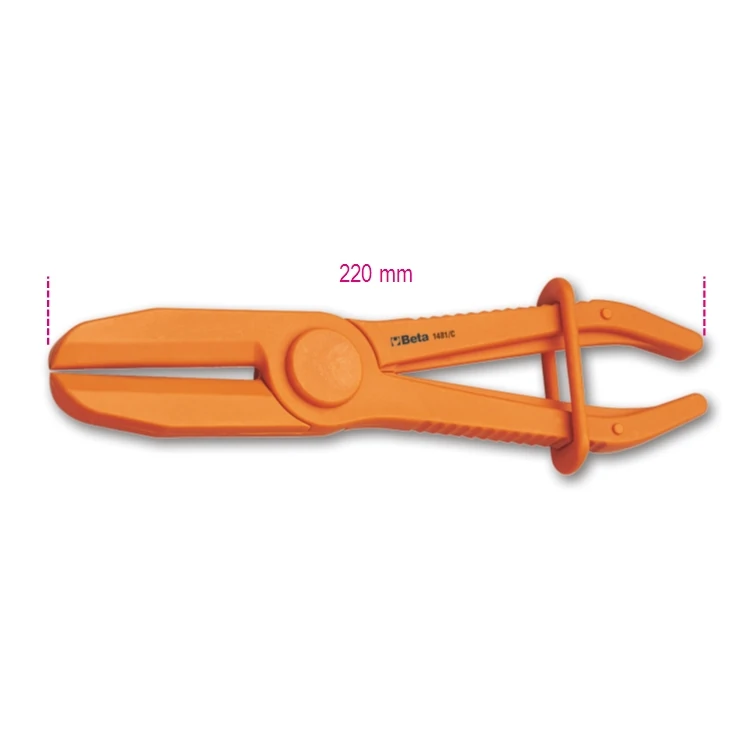 Beta 1481PL/S3 serie di 3 pinze in plastica per occlusione tubi e manicotti