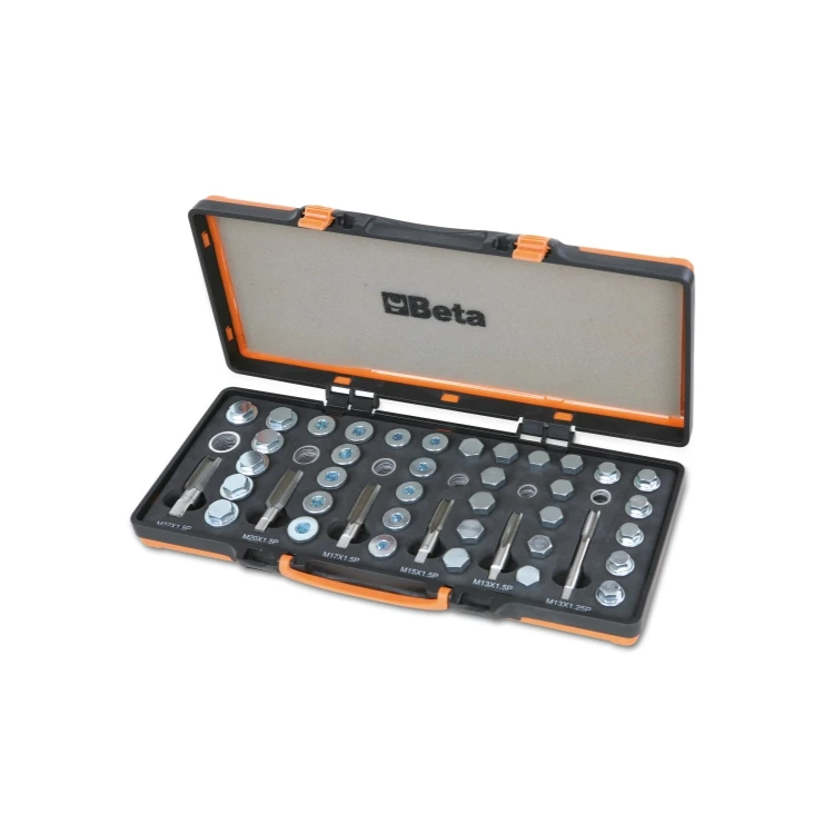 Beta 1495/C6 assortimento di utensili per la riparazione dei filetti della coppa olio