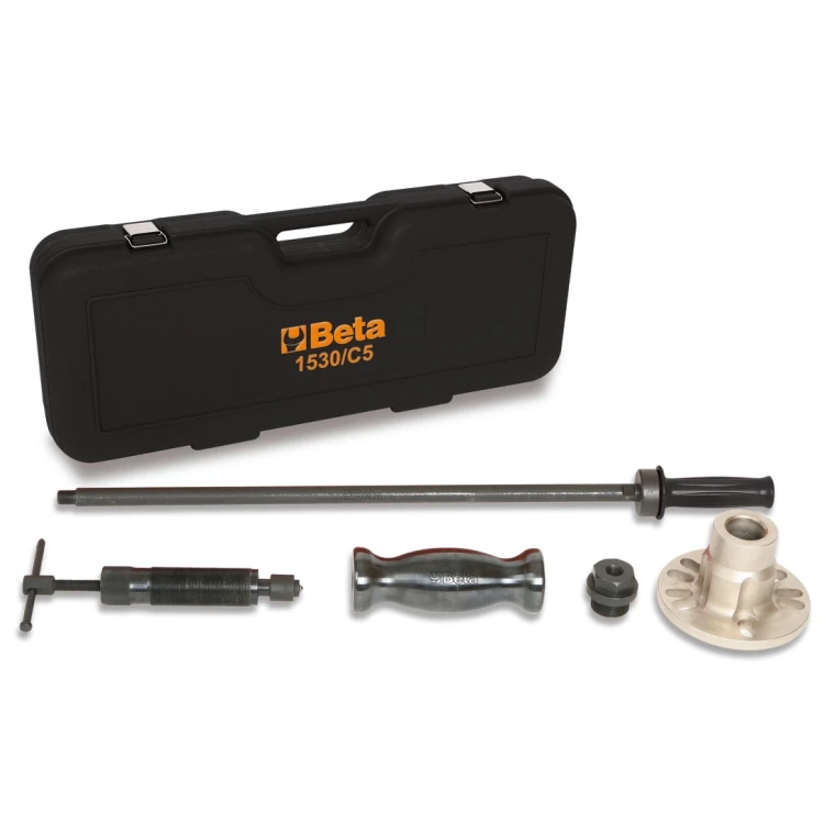 Beta 1530/C5 kit per estrazione mozzi e cuscinetti ruote a 3, 4, 5 fori