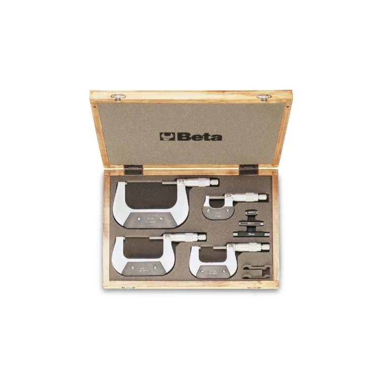 [016580001] Beta 1658/C4 assortimento di 4 micrometri 1658