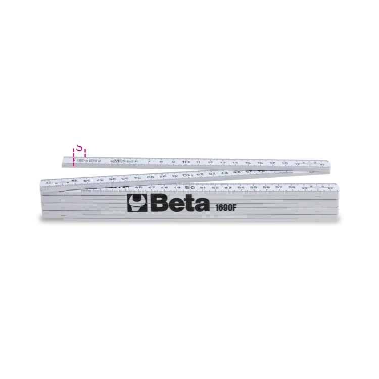 [016900220] Beta metro pieghevole in fibra di vetro classe di precisione III