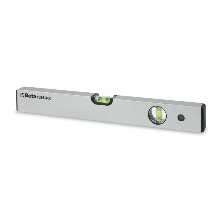 [016960008] Beta 1696 livelle in alluminio profilato anodizzato con fiale infrangibili precisione 1 mm/m