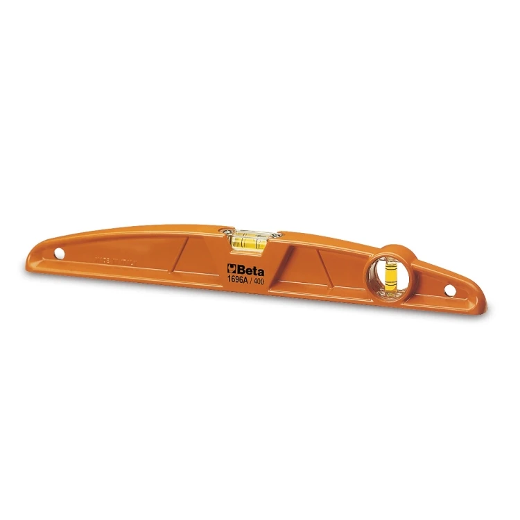 [016960106] Beta 1696 livelle in alluminio profilato anodizzato con fiale infrangibili precisione 1 mm/m