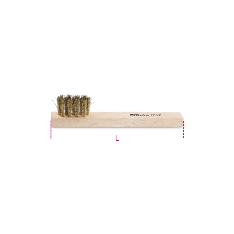 Beta 1737 spazzolino con fili di ottone ondulato Ø filo 0,2 mm