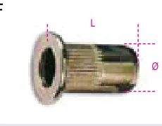 Beta 1742R-A/M... rivetti in acciaio filettati per 1742N-1742AN- 1946KF L
