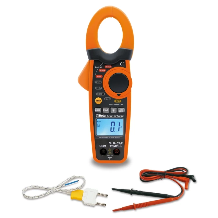 Beta 1760PA/AC-DC pinza amperometrica e multimetro digitale